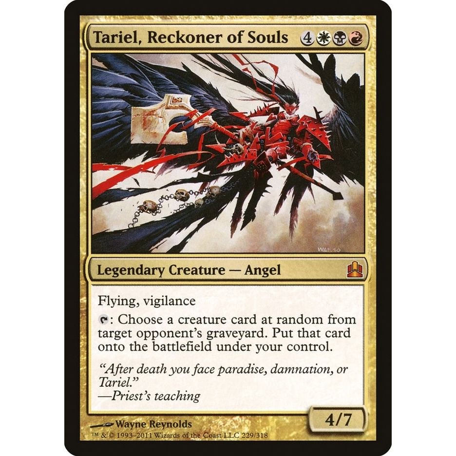 Image for Tariel, Reckoner of Souls (229) (CMD) - Magic: The Gathering