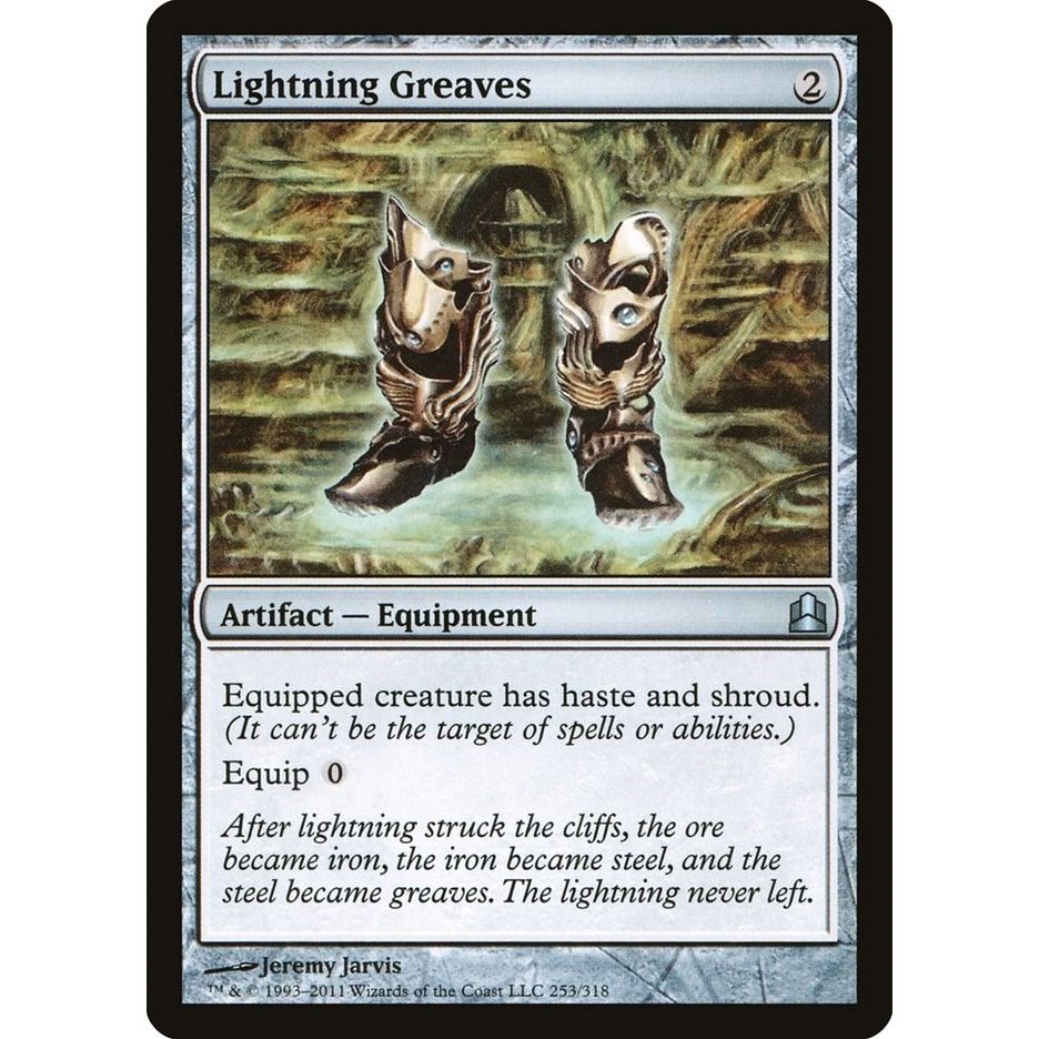 Image for Lightning Greaves (253) (CMD) - Magic: The Gathering