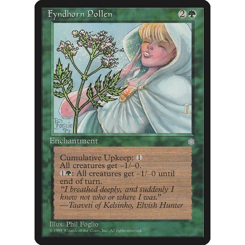 Image for Fyndhorn Pollen (ICE) - Magic: The Gathering