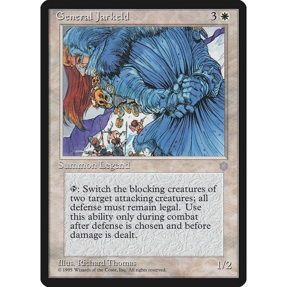 Image for General Jarkeld (ICE) - Magic: The Gathering