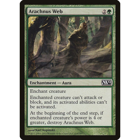 Image for Arachnus Web (163) (M12) - Magic: The Gathering