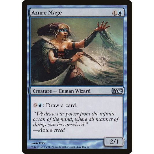 Image for Azure Mage (45) (M12) - Magic: The Gathering