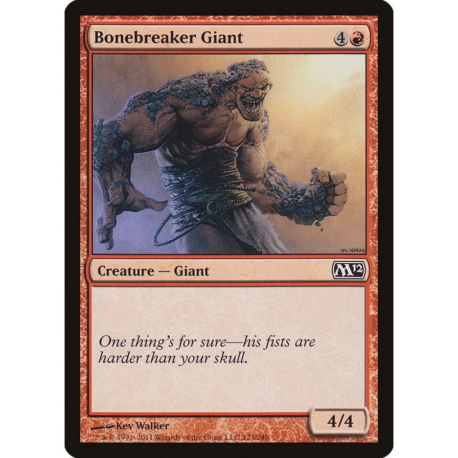 Image for Bonebreaker Giant (123) (M12) - Magic: The Gathering