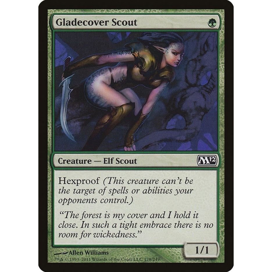 Image for Gladecover Scout (178) (M12) - Magic: The Gathering