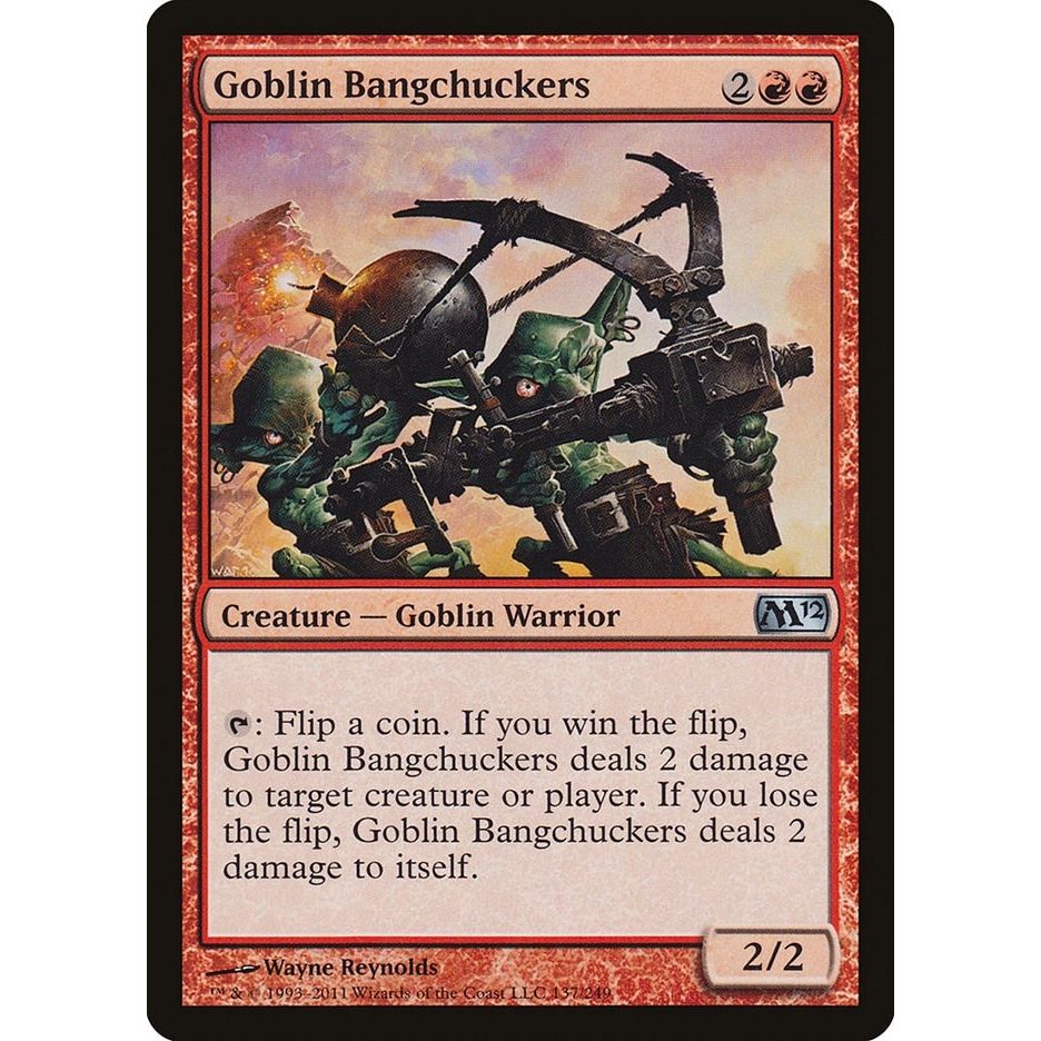 Image for Goblin Bangchuckers (137) (M12) - Magic: The Gathering