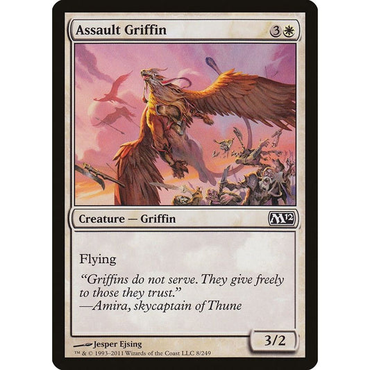 Image for Assault Griffin (8) (M12) - Magic: The Gathering