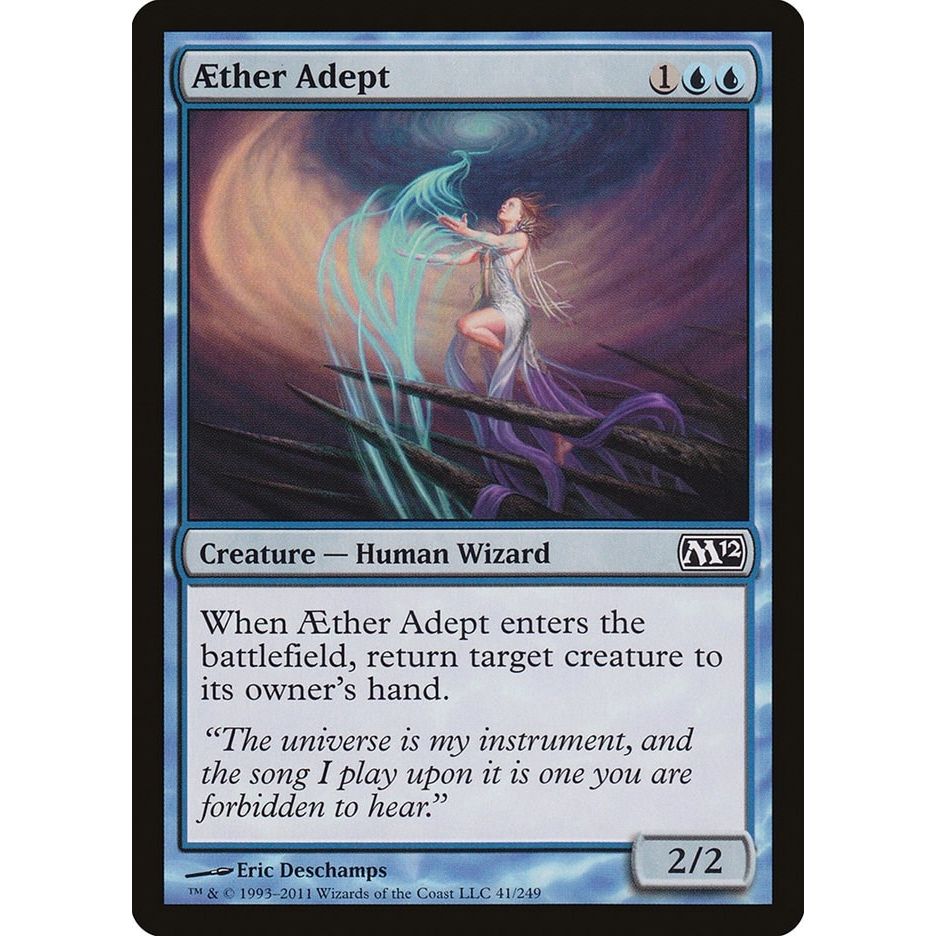 Image for Aether Adept (41) (M12) - Magic: The Gathering