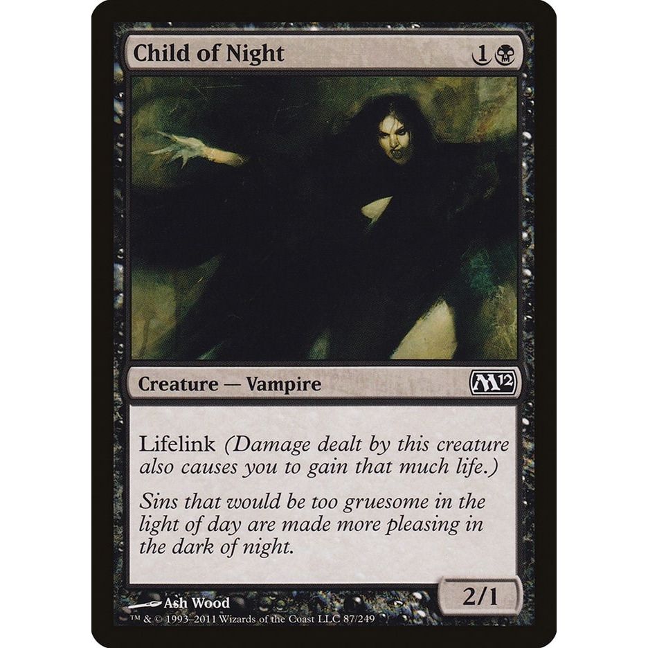 Image for Child of Night (87) (M12) - Magic: The Gathering