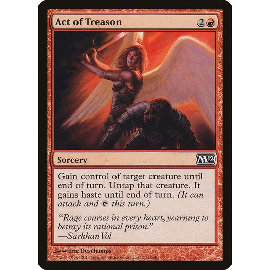Image for Act of Treason (121) (M12) - Magic: The Gathering