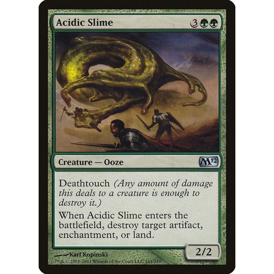 Image for Acidic Slime (161) (M12) - Magic: The Gathering