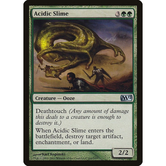 Image for Acidic Slime (161) (M12) - Magic: The Gathering