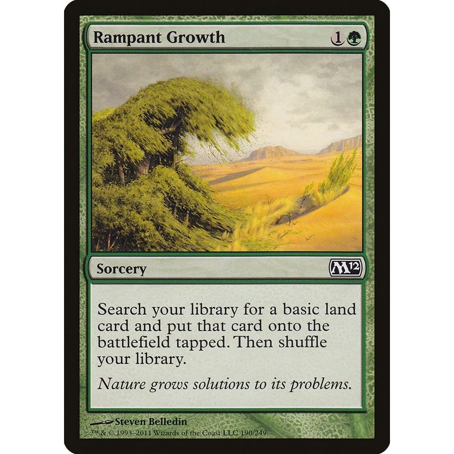 Image for Rampant Growth (190) (M12) - Magic: The Gathering