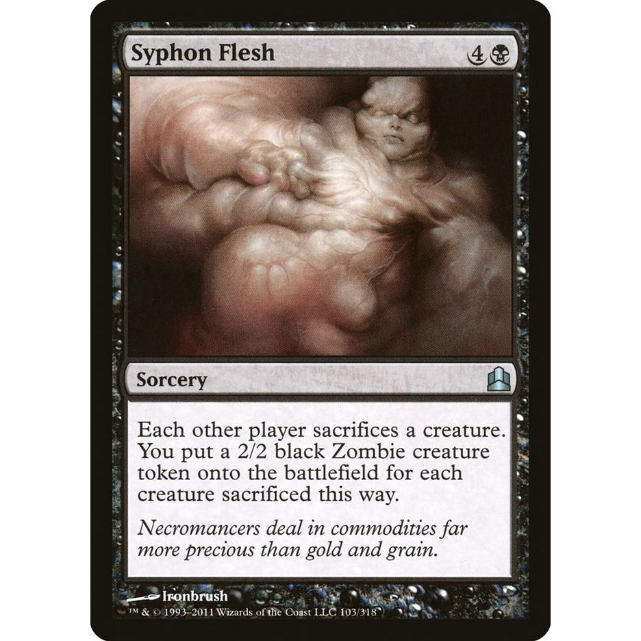 Image for Syphon Flesh (103) (CMD) - Magic: The Gathering