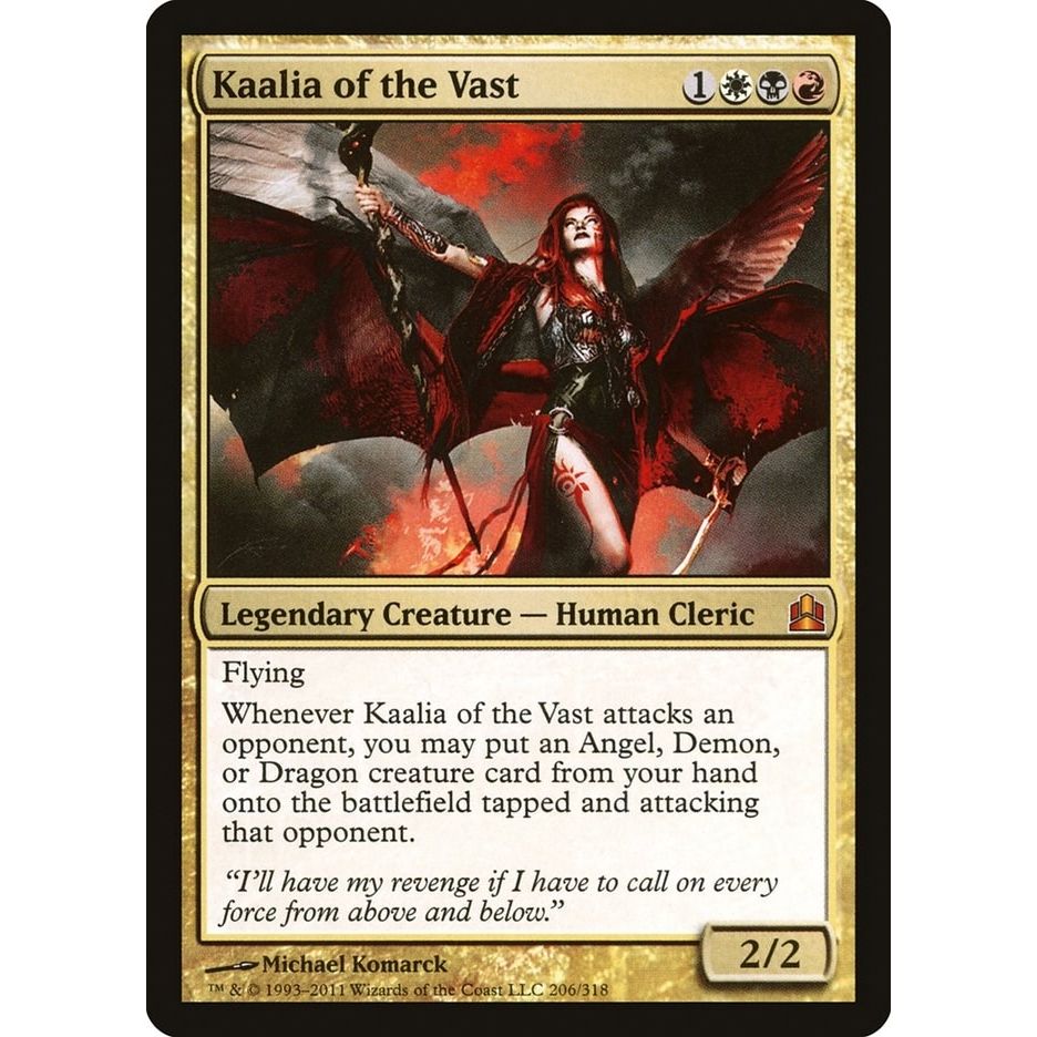 Image for Kaalia of the Vast (206) (CMD) - Magic: The Gathering