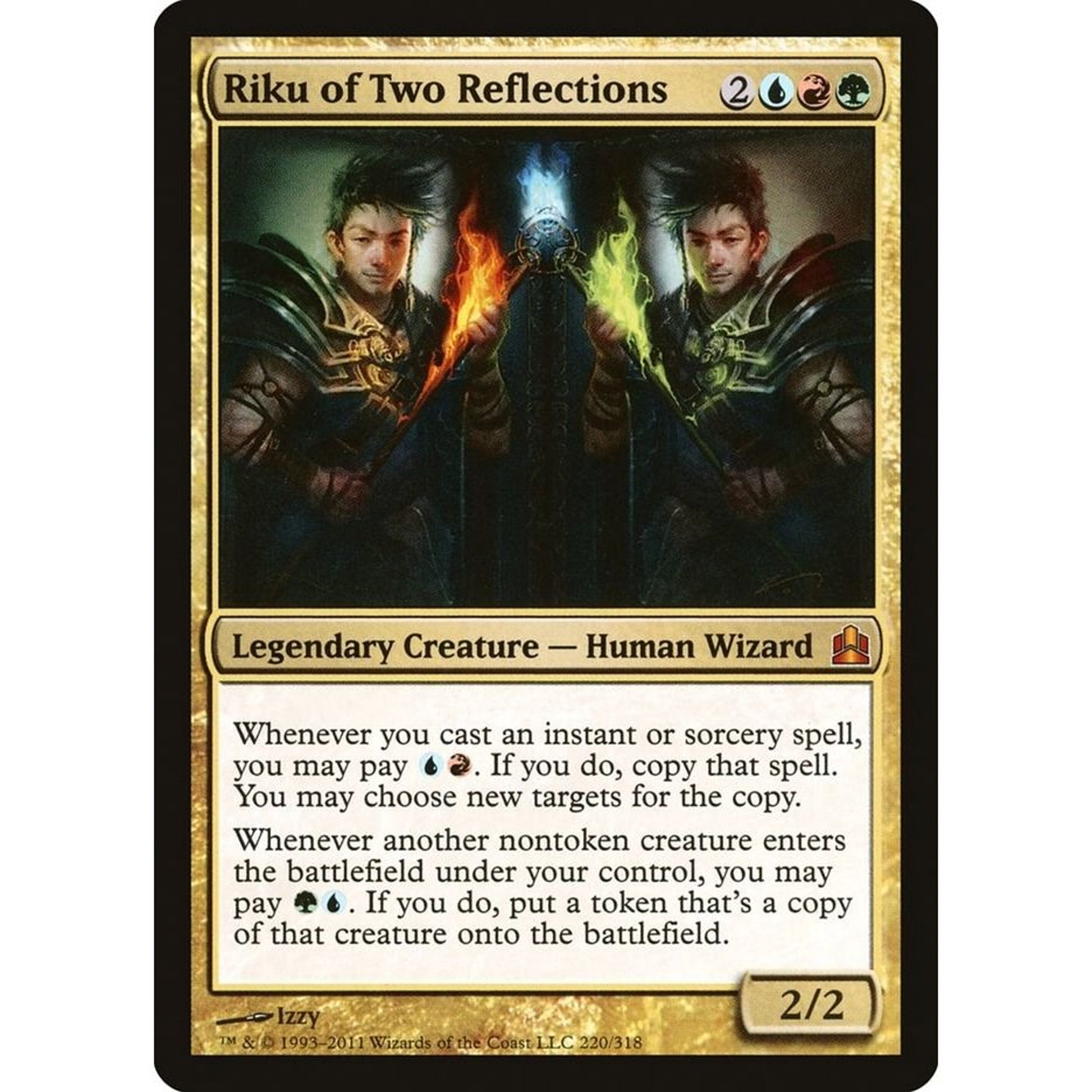 Image for Riku of Two Reflections (220) (CMD) - Magic: The Gathering