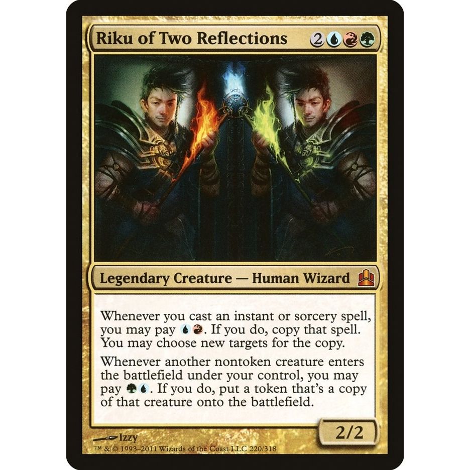 Image for Riku of Two Reflections (220) (CMD) - Magic: The Gathering
