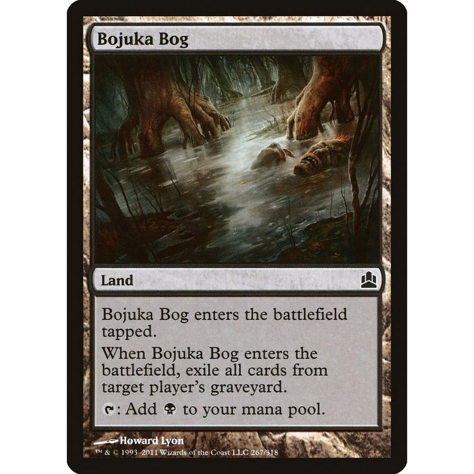Image for Bojuka Bog (267) (CMD) - Magic: The Gathering