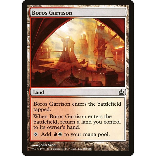 Image for Boros Garrison (268) (CMD) - Magic: The Gathering
