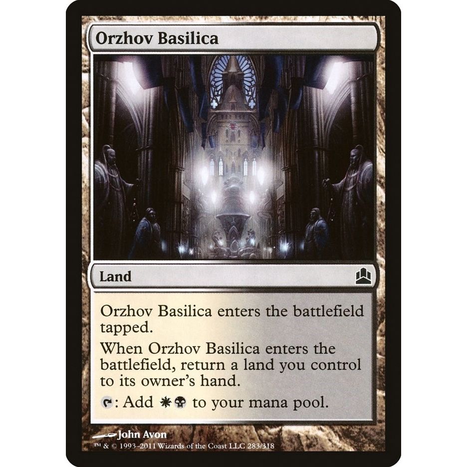 Image for Orzhov Basilica (283) (CMD) - Magic: The Gathering