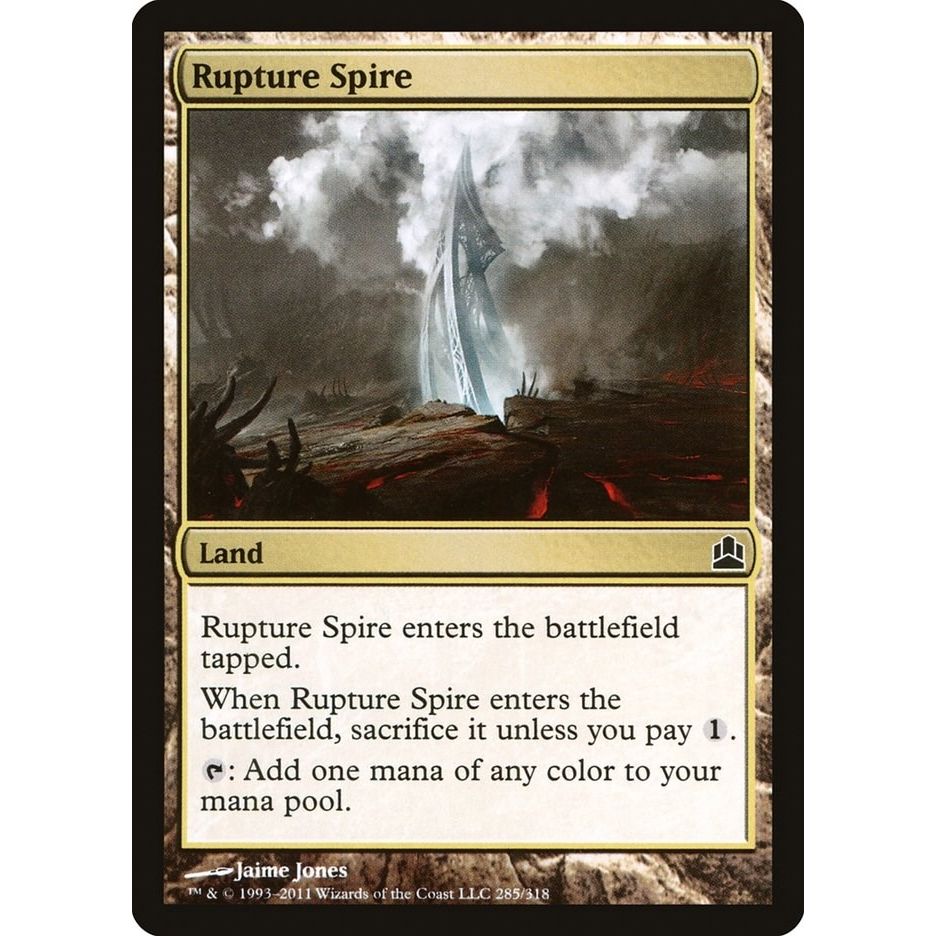 Image for Rupture Spire (285) (CMD) - Magic: The Gathering