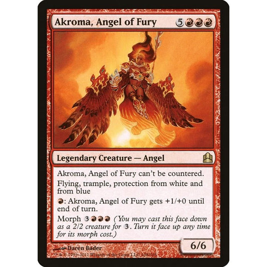 Image for Akroma, Angel of Fury (108) (CMD) - Magic: The Gathering