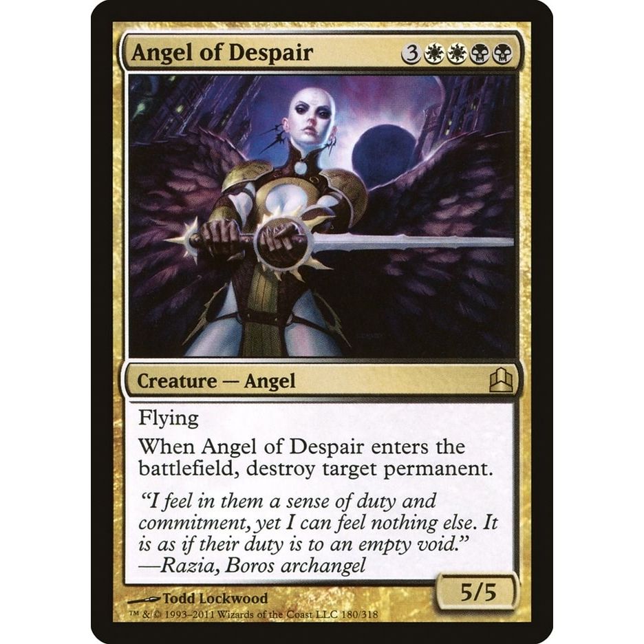 Image for Angel of Despair (180) (CMD) - Magic: The Gathering