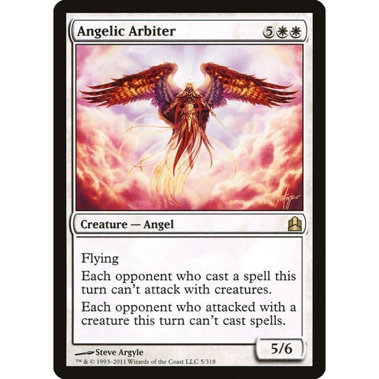 Image for Angelic Arbiter (5) (CMD) - Magic: The Gathering