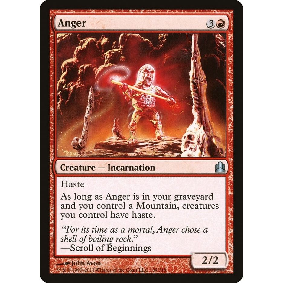 Image for Anger (109) (CMD) - Magic: The Gathering