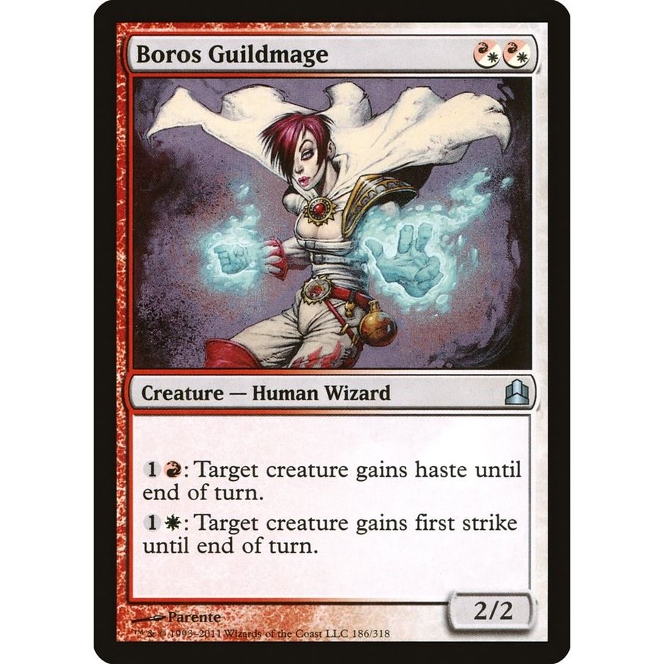 Image for Boros Guildmage (186) (CMD) - Magic: The Gathering