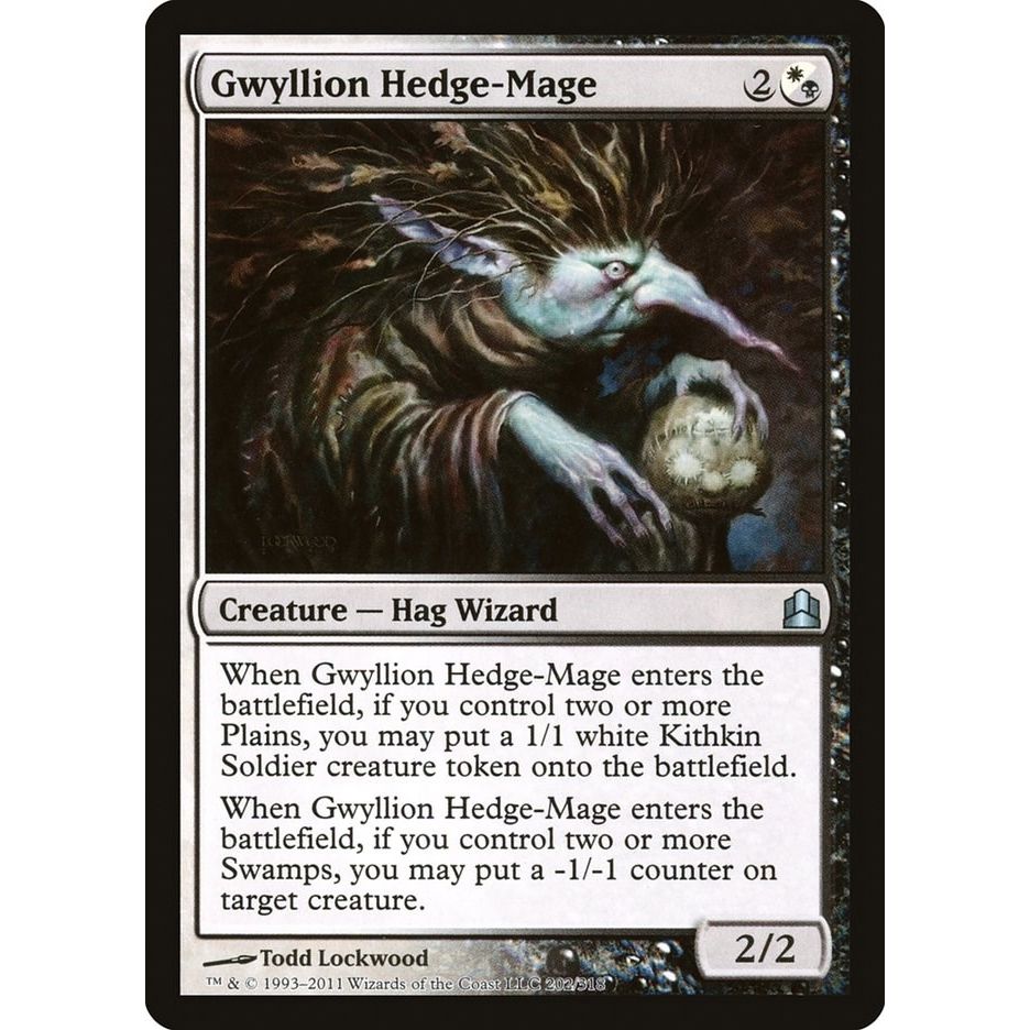 Image for Gwyllion Hedge-Mage (202) (CMD) - Magic: The Gathering
