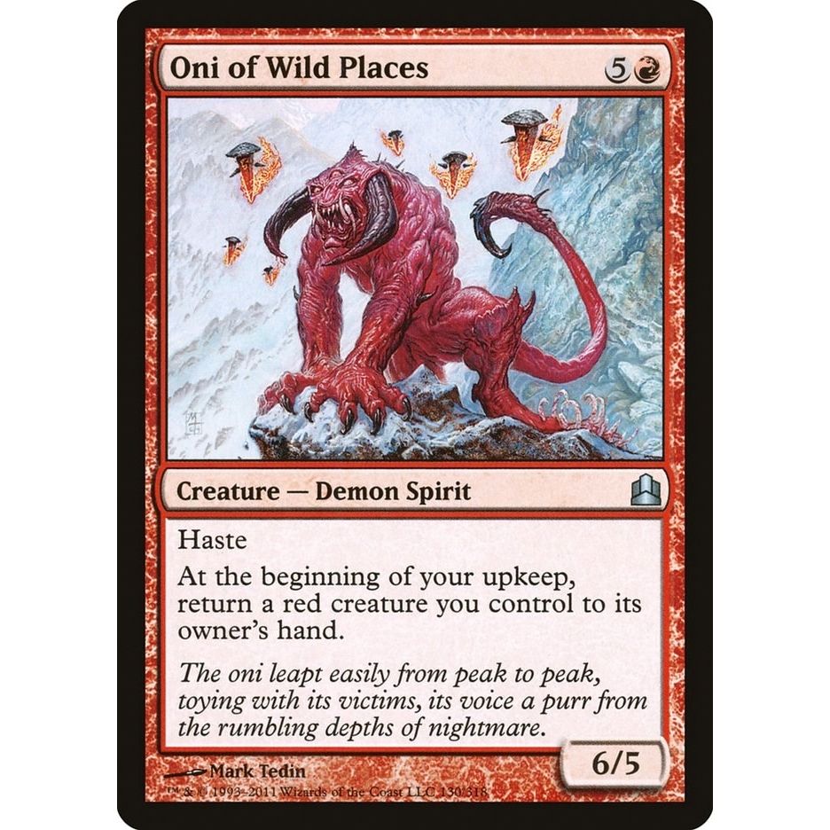 Image for Oni of Wild Places (130) (CMD) - Magic: The Gathering