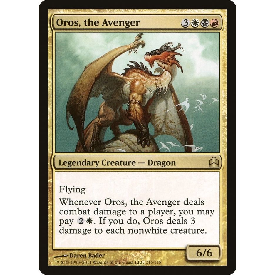 Image for Oros, the Avenger (216) (CMD) - Magic: The Gathering