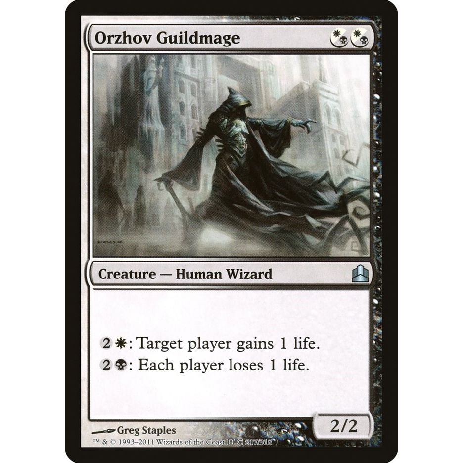 Image for Orzhov Guildmage (217) (CMD) - Magic: The Gathering