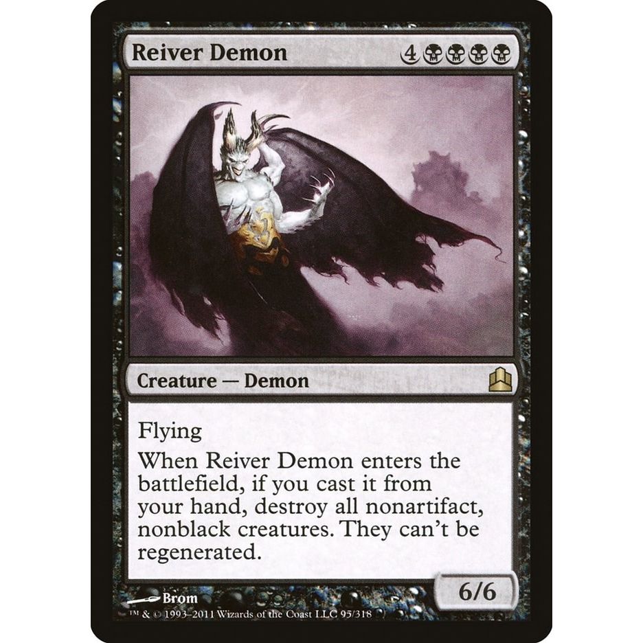 Image for Reiver Demon (95) (CMD) - Magic: The Gathering