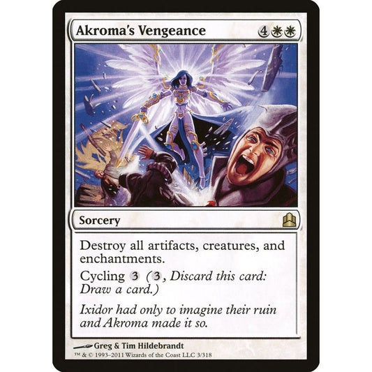 Image for Akroma's Vengeance (3) (CMD) - Magic: The Gathering