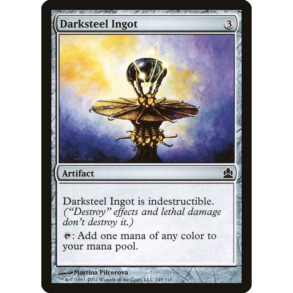 Image for Darksteel Ingot (245) (CMD) - Magic: The Gathering