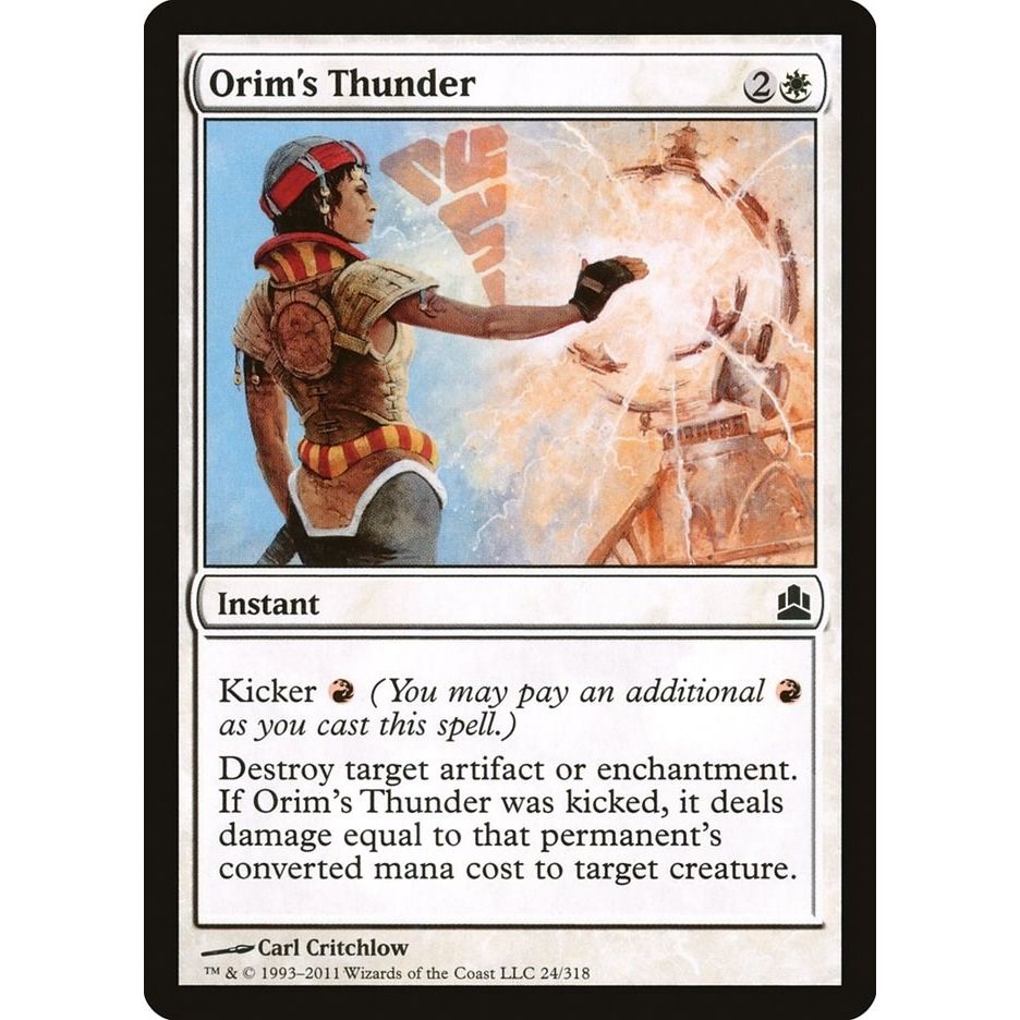 Image for Orim's Thunder (24) (CMD) - Magic: The Gathering