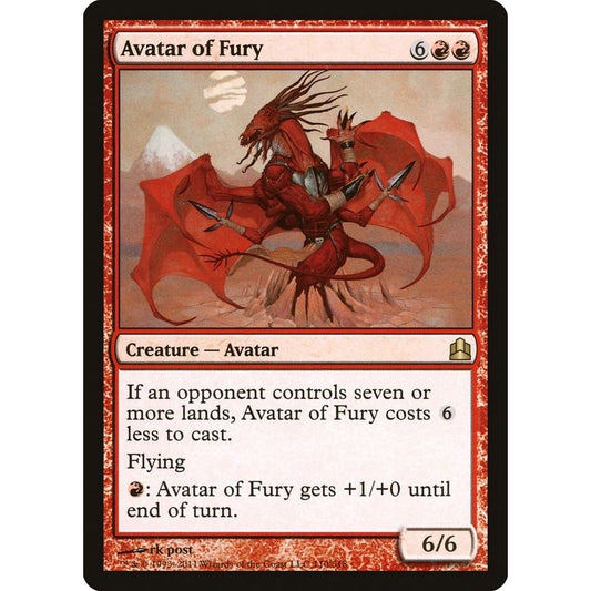 Image for Avatar of Fury (110) (CMD) - Magic: The Gathering