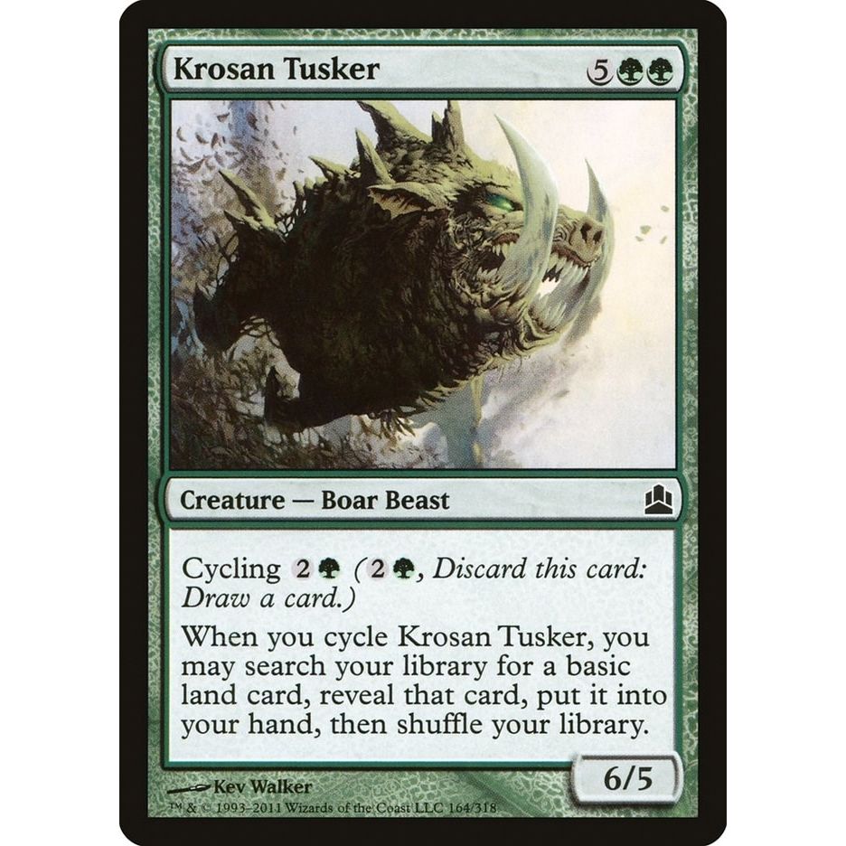 Image for Krosan Tusker (164) (CMD) - Magic: The Gathering