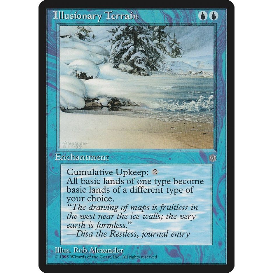 Image for Illusionary Terrain (ICE) - Magic: The Gathering