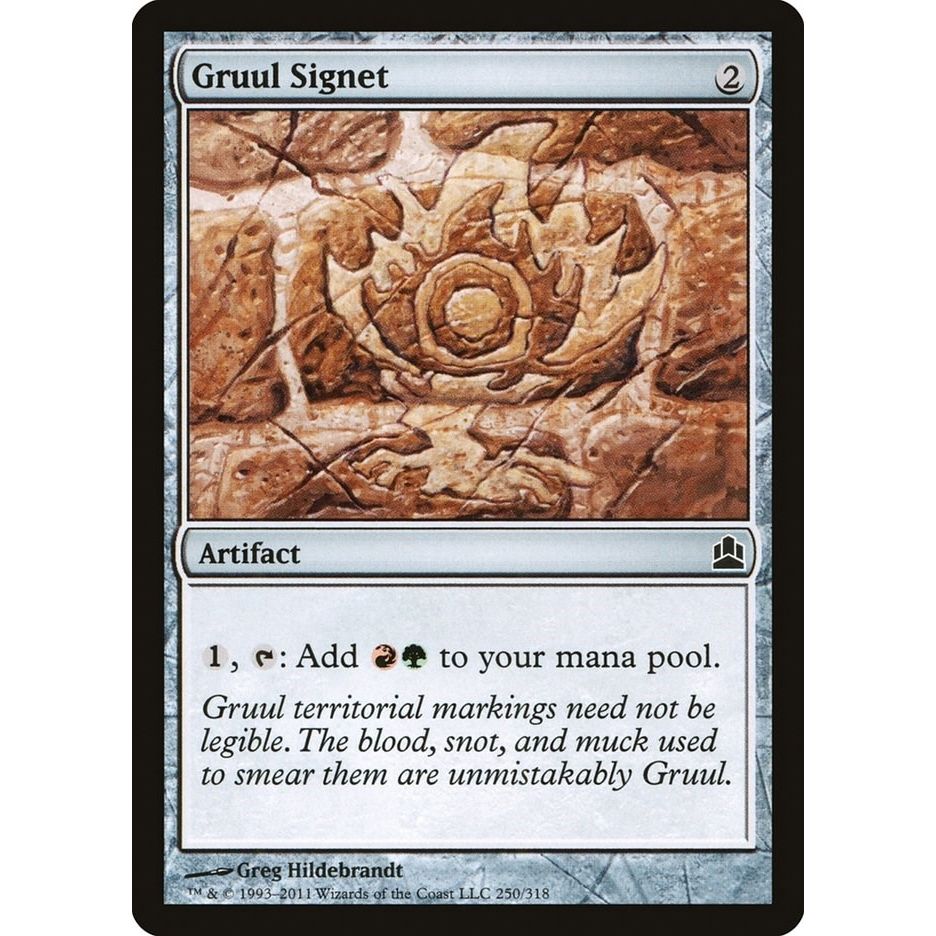 Image for Gruul Signet (250) (CMD) - Magic: The Gathering