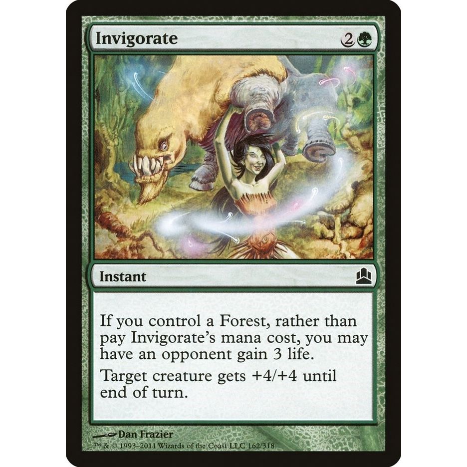 Image for Invigorate (162) (CMD) - Magic: The Gathering
