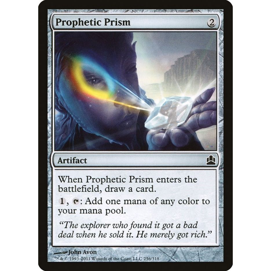 Image for Prophetic Prism (256) (CMD) - Magic: The Gathering
