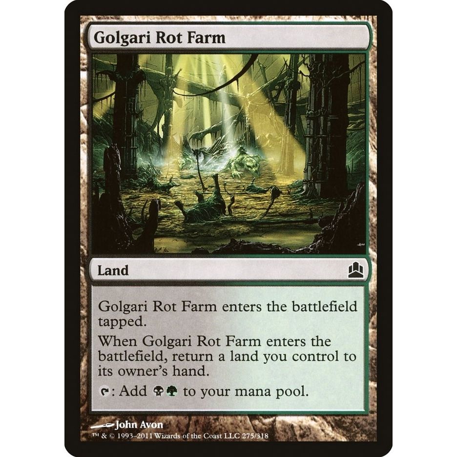 Image for Golgari Rot Farm (275) (CMD) - Magic: The Gathering