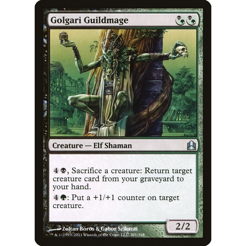 Image for Golgari Guildmage (201) (CMD) - Magic: The Gathering