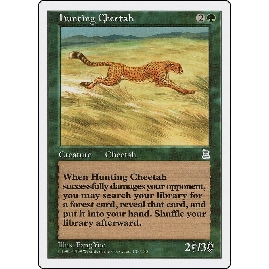 Image for Hunting Cheetah (138) (PTK) - Magic: The Gathering