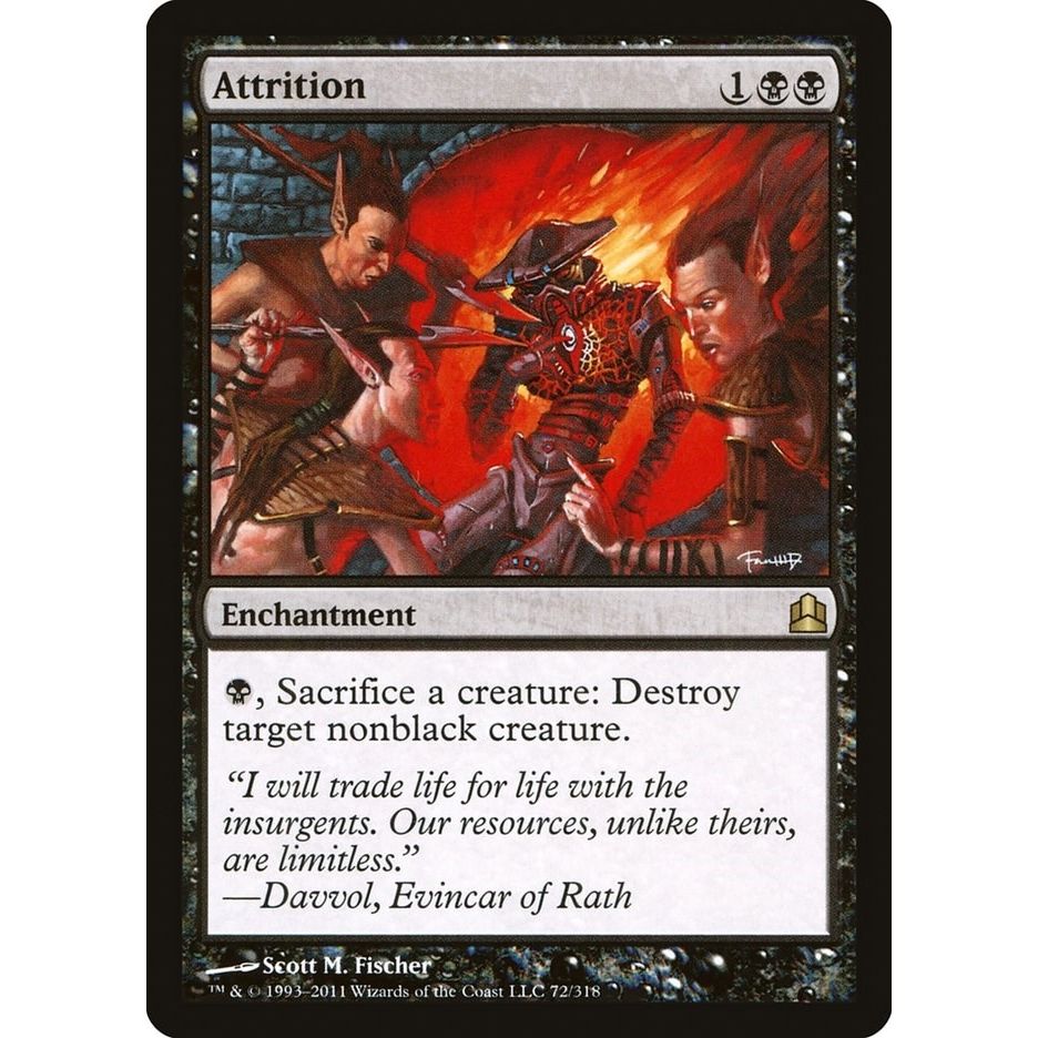 Image for Attrition (72) (CMD) - Magic: The Gathering