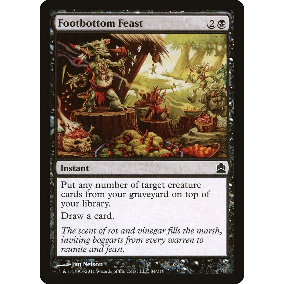 Image for Footbottom Feast (84) (CMD) - Magic: The Gathering