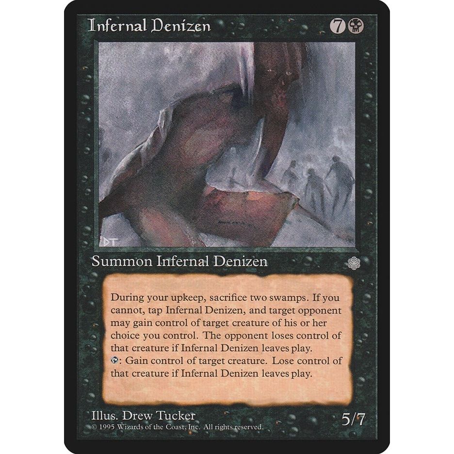 Image for Infernal Denizen (ICE) - Magic: The Gathering