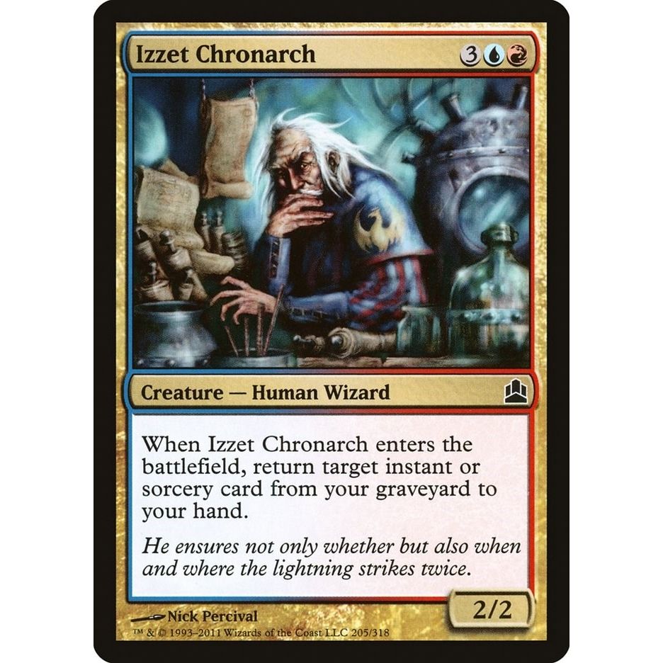 Image for Izzet Chronarch (205) (CMD) - Magic: The Gathering